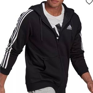 Adidas Mens XL zip up Hoodie NWT
